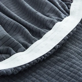 4Home Napínací poťah na stoličku Magic clean tmavosivá, sada 2 ks