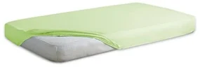 Multitex Detské nepriepustné froté prestieradlo zelená, 60 x 120 cm