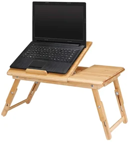 InternetovaZahrada Bambusový stolík na notebook