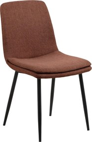 Jedálenská stolička Becca terracotta