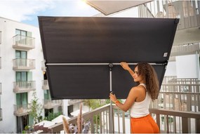 Doppler ACTIVE Balkónová clona 180 x 130 cm - naklápací slnečník - 2. akosť (S254)