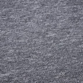 Betap, Metrážny koberec Vienna 78, na mieru, šíře 4m, šedá, ab (mriežka), chodba / predsieň