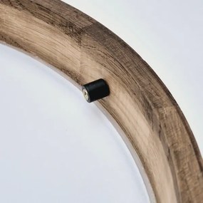 Brilagi - LED Stropné svietidlo CARVALHO SLIM 2xE27/60W/230V dub orech pr. 37 cm