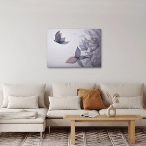 Obraz - Kreslené motýle (70x50 cm)