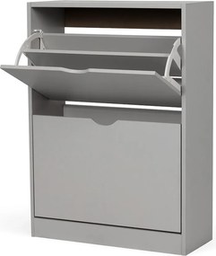 Noela Botník s 2 priehradkami sivý LUNARO