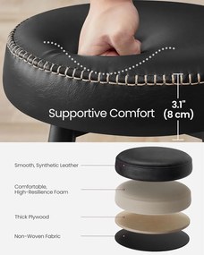 Barové stoličky 2 ks VASAGLE LBC080B01