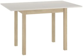 Rozkladací jedálenský stôl FLIP 80(160)X80 cm, kašmír/dub Cremona Torro