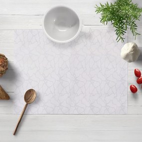 Biante Dekoračné prestieranie na stôl Monako PM-123 Mramor biely 35x45 cm