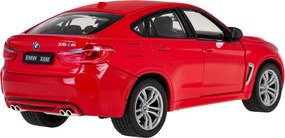 Model auta BMW X6M RASTAR 1:24 červený