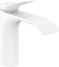 Hansgrohe Vivenis, umývadlová batéria 110, s výpustom, EcoSmart, biela matná, HAN-75020700
