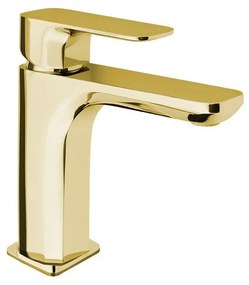 Stojančeková umývadlová batéria v zlatej farbe Spy – Sapho