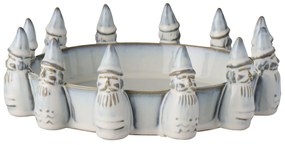 Ib Laursen Keramická misa na dekorácie Santa's Helpers Ø 16,5 cm