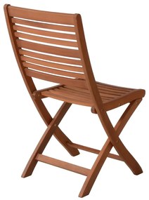 Drevené záhradné stoličky v prírodnej farbe v sade 2 ks Savannah – Garden Pleasure