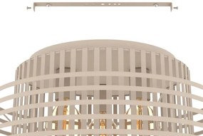 Eglo 390144 - Stropné svietidlo OLTAMAR 3xE27/40W/230V krémová