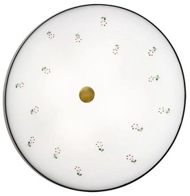 Kolarz 731.U14.4.70- Stropné svietidlo NONNA 4xE27/60W/230V pr.54 cm zelená/mosadz