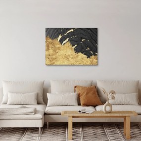 Obraz - Zlatá štruktúra N⁰1 (70x50 cm)