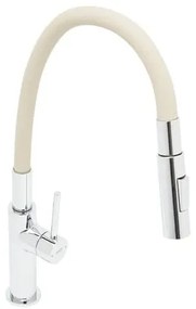 Drezová batéria SAT so silikónovým ramienkom béžová/chróm SATBSD290BE2F, 1 ks