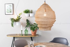 WL-Living Lena závesné svietidlo - Mosadzná, Veľkosť M
