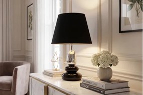 Stolová lampa 70019 Zen Black Silver  - Komfort-nábytok