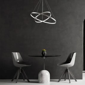 LED Luster na lanku LEA LED/35W/230V 4000K pr. 60 cm chróm