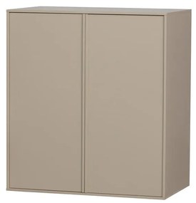 Krémová modulárna skriňa z borovicového dreva 100x110 cm Daily – vtwonen