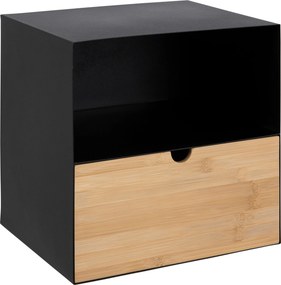 XXXLutz KOMODA, čierna, 30/30/25 cm Livetastic - Online Only spálne - 001749067701