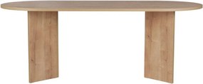 Jedálenský stôl v dekore duba 90x200 cm Sabella – Kalune Design