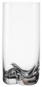 Lunasol - Poháre so sivým dnom Long drink 350 ml set 6 ks - Anno Glas Lunasol Color (322128)