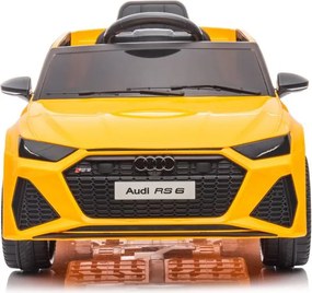 LEAN CARS Elektrické autíčko Audi RS6 BRD-2118 žlté