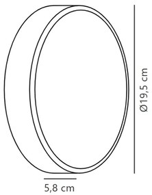 Nordlux - LED Vonkajšie nástenné svietidlo OLIVER LED/9W/230V IP54 pr. 19,5 cm