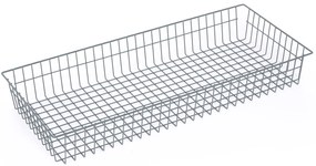 Drôtený kôš pre regál, 886 x 386 x 120 mm