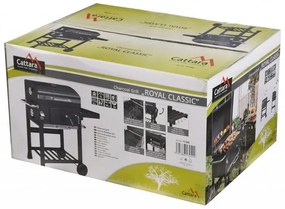 Cattara 13040 Gril na drevené uhlie Royal, 102 x 60 x 106 cm