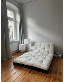 Sivá rozkladacia pohovka 140 cm Roots Black Night – Karup Design