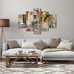 Obraz - Staré ulice Ríma (150x105 cm)