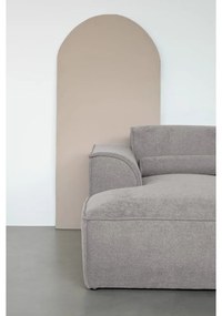 Svetlosivý modul pohovky (ľavý roh) Flex Felix – Miuform