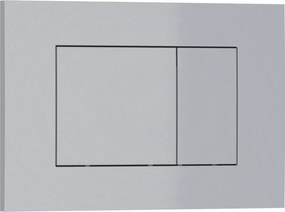 Mexen Tex 02, splachovacie tlačidlo, matný chróm, 6102-04