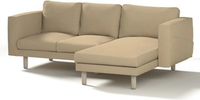 Poťah na sedačku Norsborg s ležadlom - 3 os. farba produktu béžová