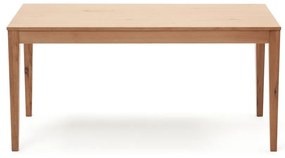 Rozkladací jedálenský stôl s doskou v dubovom dekore v prírodnej farbe 80x160 cm Yain – Kave Home