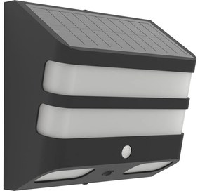 Eglo 901084-LED Solárne nástenné svietidlo so senzorom STIAPPA LED/6,5W/3,7V IP44