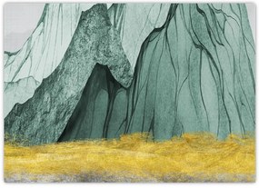 Obraz - Smaragdové hory N⁰3 (70x50 cm)