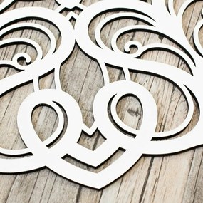 DUBLEZ | Geometrická mandala na stenu z dreva