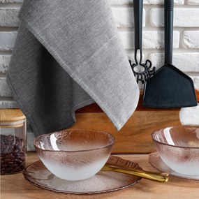 KUCHYNSKÁ UTIERKA SOFIA SADA 2 KS 50X70 CM SIVÉ