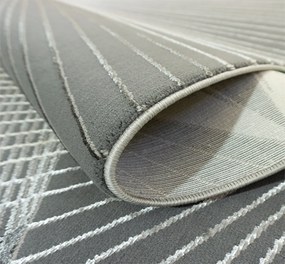 BE Koberec Allianz 6305 GREY – sivý obdĺžnikový Rozmer: 280x370 cm