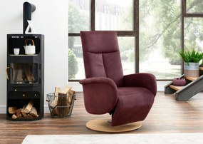 XXXLutz RELAXAČNÉ KRESLO, textil, bordová Sit & More - Online Only obývacie izby - 000144006135