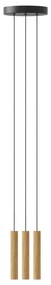 LED závesné svietidlo s dreveným tienidlom ø 3 cm Chimes – UMAGE