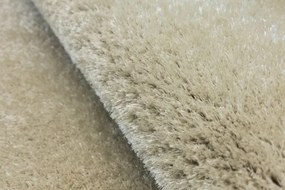 Metrážny koberec Shaggy Silky 74 béžový