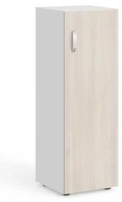 Stredná skriňa Manager 39,9 x 42,2 x 119,5 cm, pravá, agát svetlý / biela
