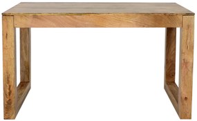 furniture-nabytek.cz - Písací stôl z masívneho dreva mango 130x76x70
