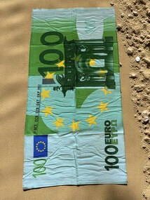 Bavlnená osuška 100 EUR 70x140cm