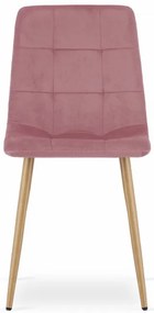 Set jedálenských stoličiek KARA ružové (4ks)